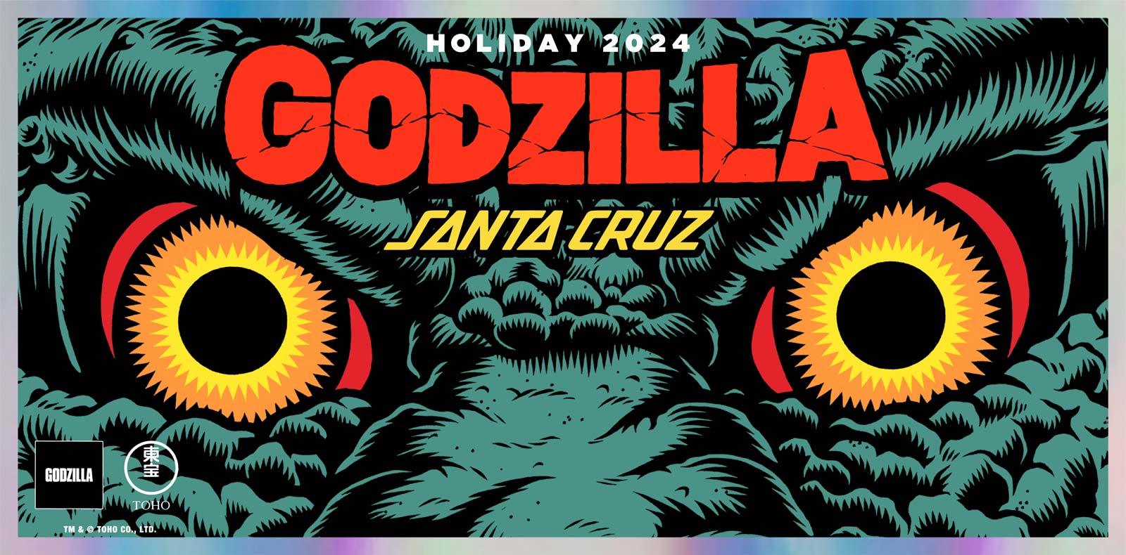 Santa Cruz X Godzilla