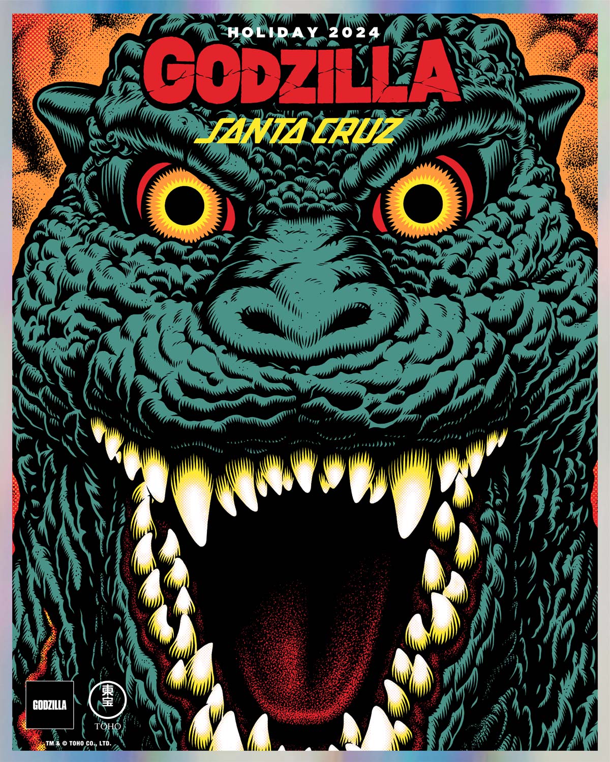 Santa Cruz X Godzilla