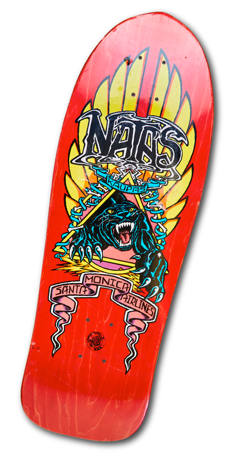 Natas Kaupas Santa Cruz Skateboards Old School Panther Tin Lunch Box ...